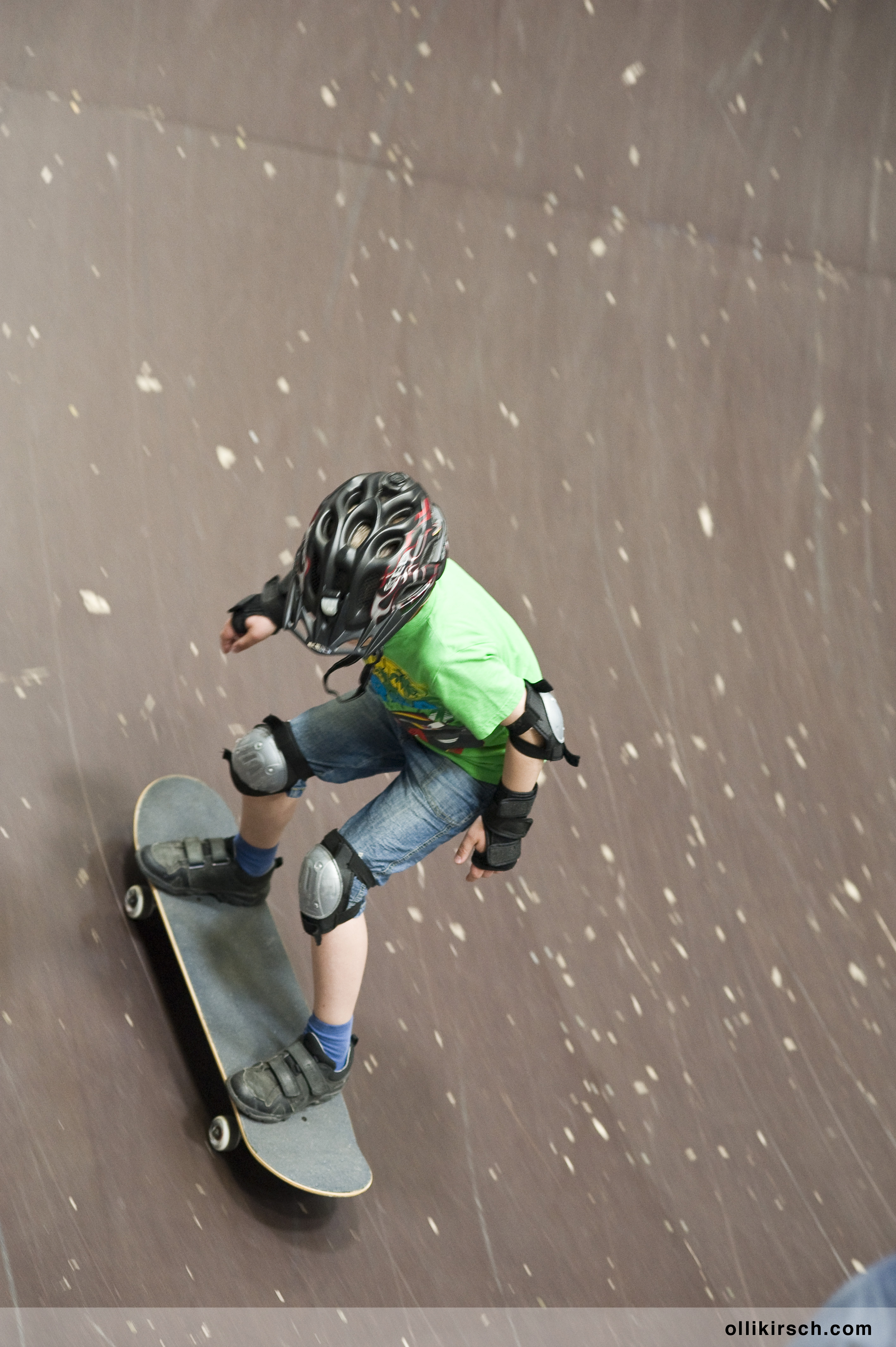 Unerwartet ambitioniert: eines der Halfpipe-Kiddies
